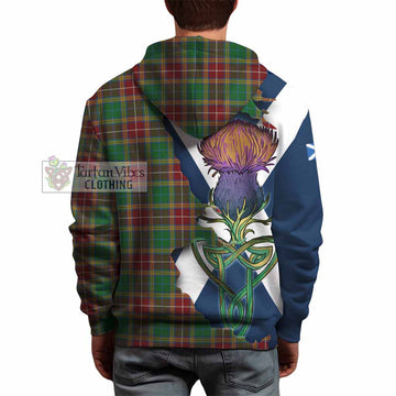 Baxter Tartan Family Crest Hoodie Scottish Thistle Celtic Inspired - Tartan Vibes Clothing