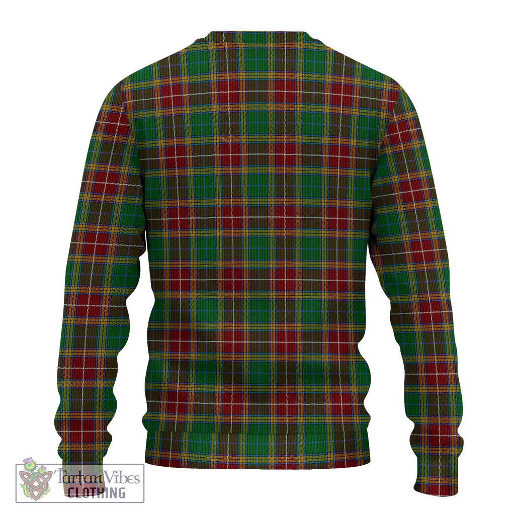 Baxter Tartan Knitted Sweater with Family Crest DNA In Me Style - Tartanvibesclothing Shop