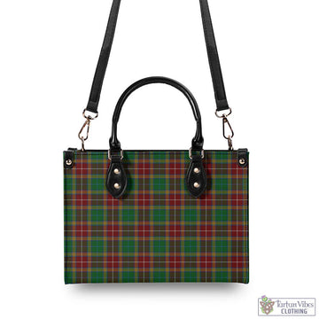 Baxter Tartan Luxury Leather Handbags - Tartan Vibes Clothing