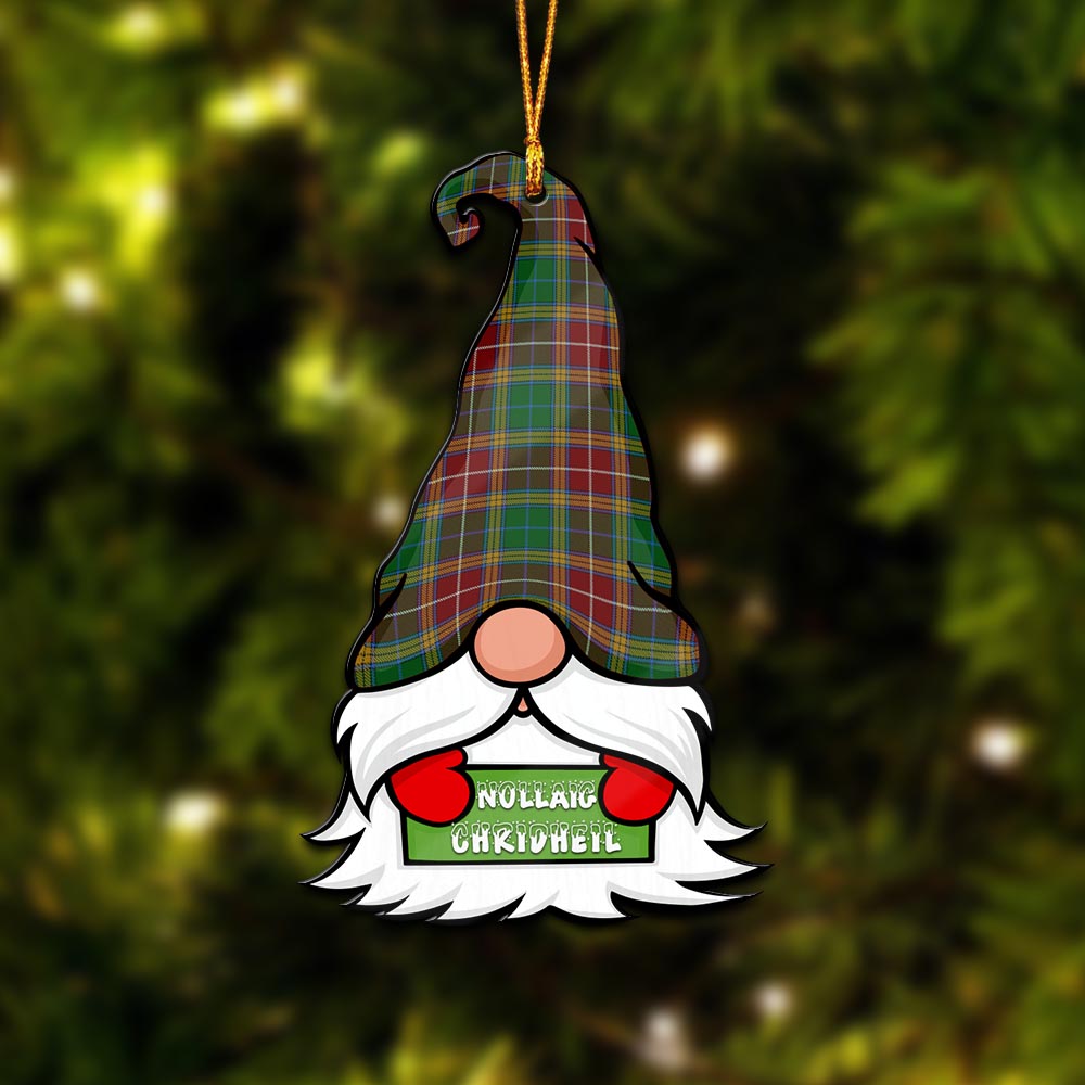 Baxter Gnome Christmas Ornament with His Tartan Christmas Hat - Tartan Vibes Clothing