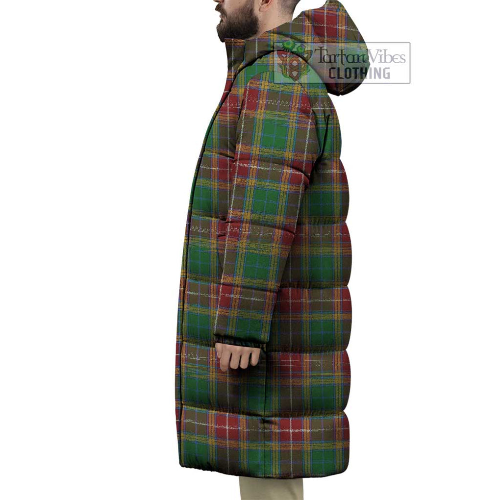 Tartan Vibes Clothing Baxter Tartan Long Down Jacket