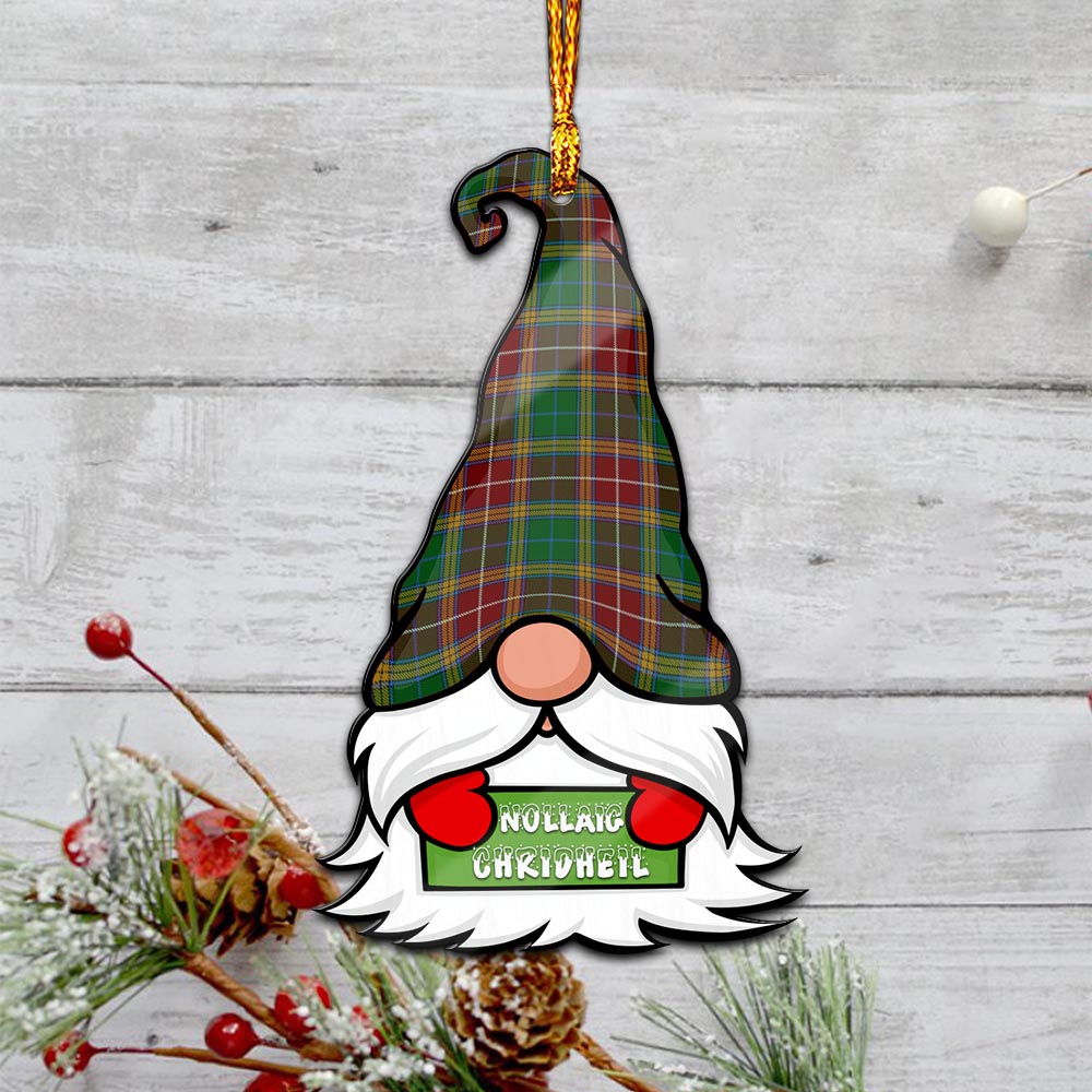 Baxter Gnome Christmas Ornament with His Tartan Christmas Hat - Tartan Vibes Clothing