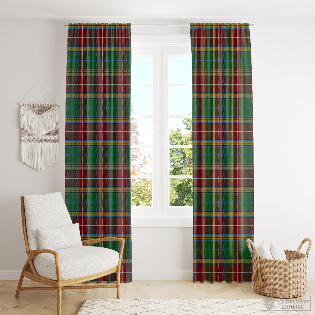 Baxter Tartan Window Curtain