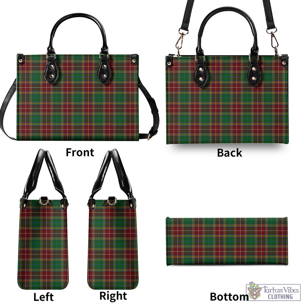 Tartan Vibes Clothing Baxter Tartan Luxury Leather Handbags