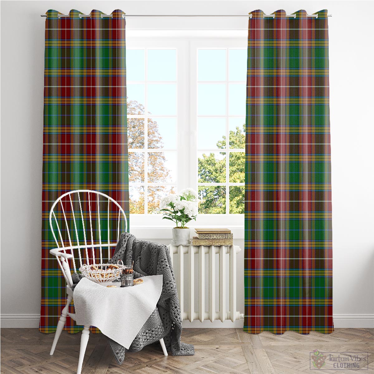 Baxter Tartan Window Curtain