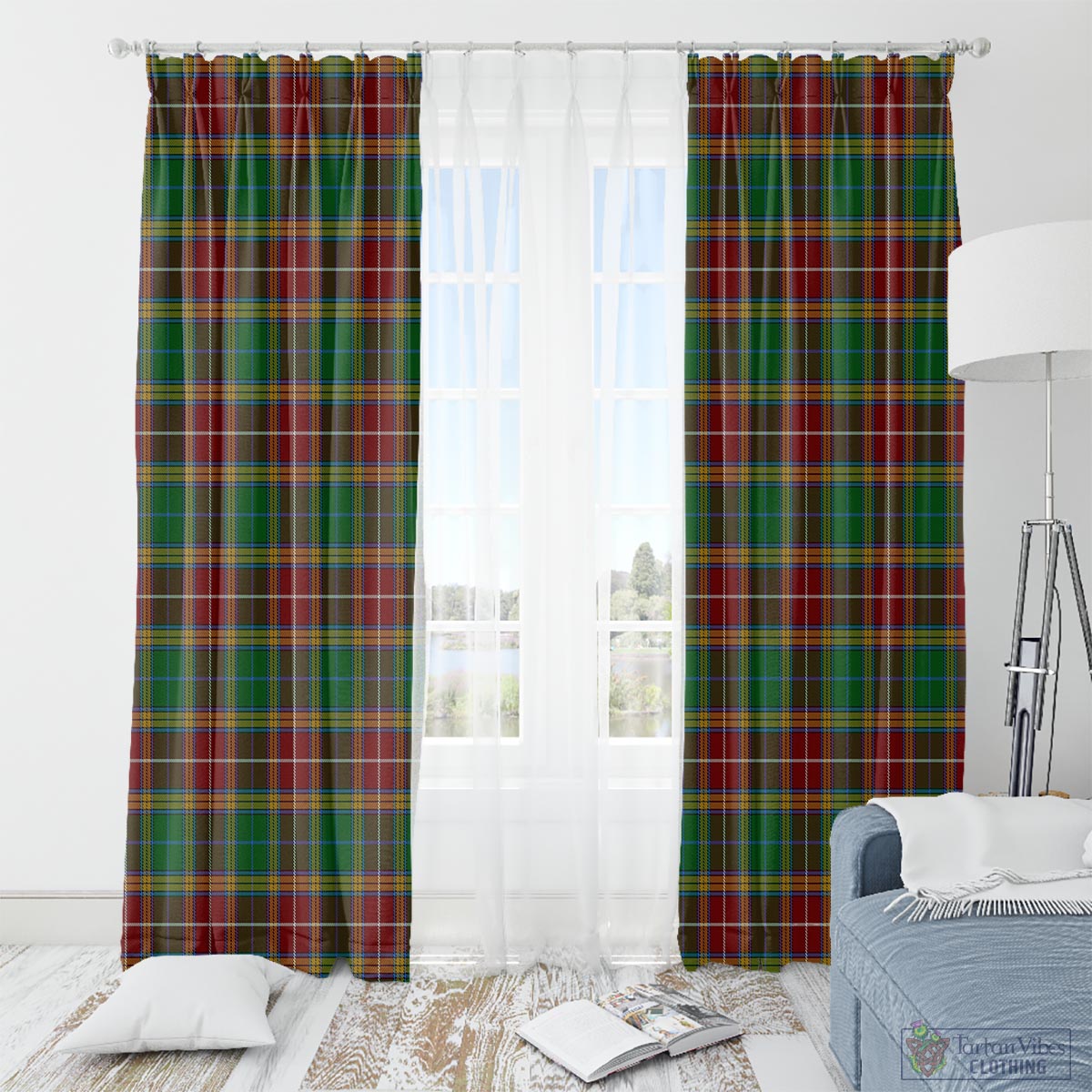 Baxter Tartan Window Curtain