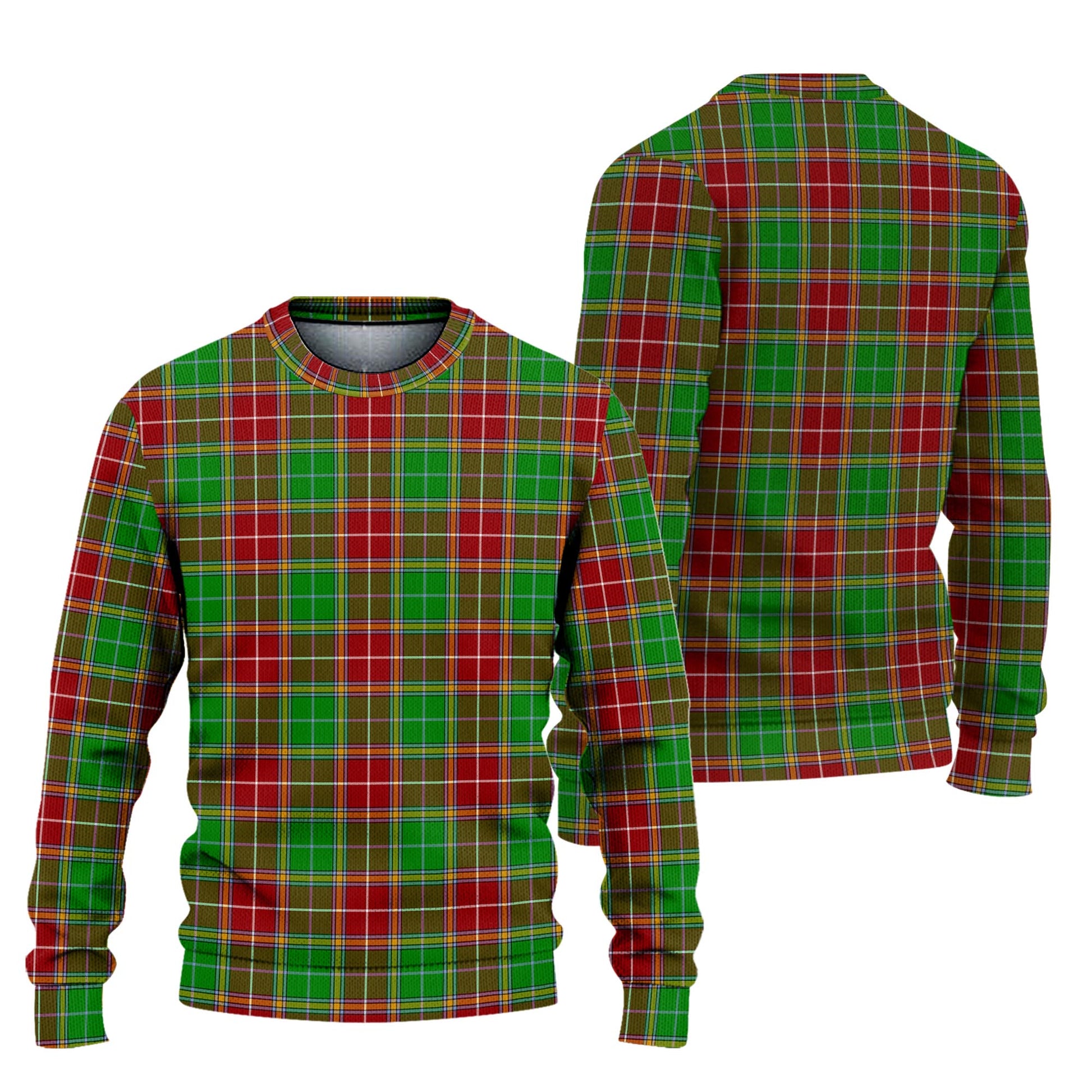 Baxter Modern Tartan Knitted Sweater Unisex - Tartanvibesclothing