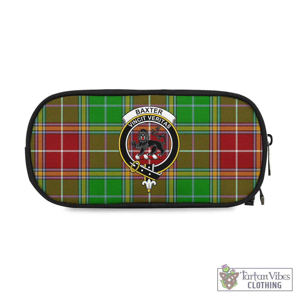 Tartan Vibes Clothing Baxter Modern Tartan Pen and Pencil Case with Family Crest