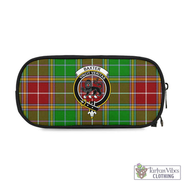 Baxter Modern Tartan Pen and Pencil Case with Family Crest