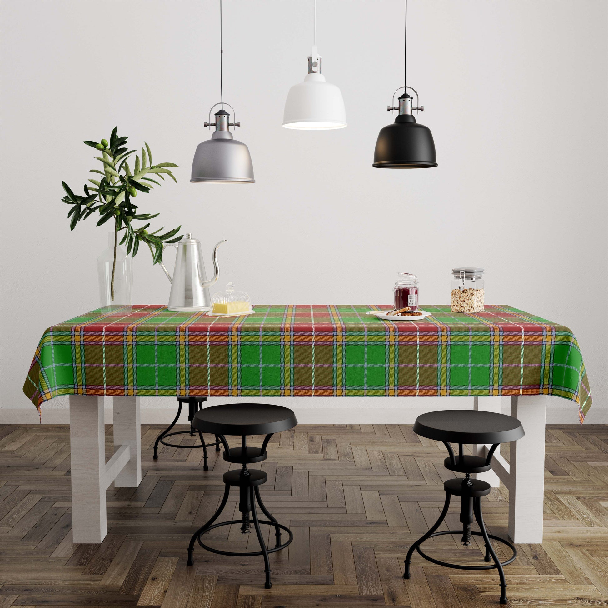 Baxter Modern Tatan Tablecloth - Tartanvibesclothing