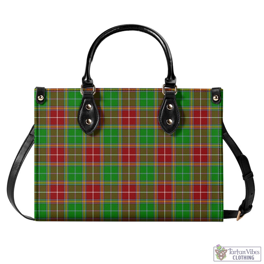 Tartan Vibes Clothing Baxter Modern Tartan Luxury Leather Handbags