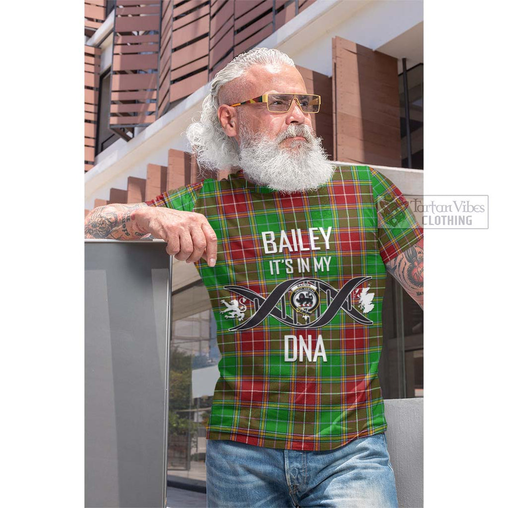 Tartan Vibes Clothing Baxter Modern Tartan Cotton T-shirt with Family Crest DNA In Me Style