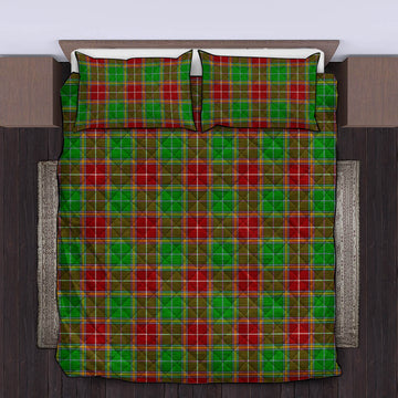 Baxter Modern Tartan Quilt Bed Set