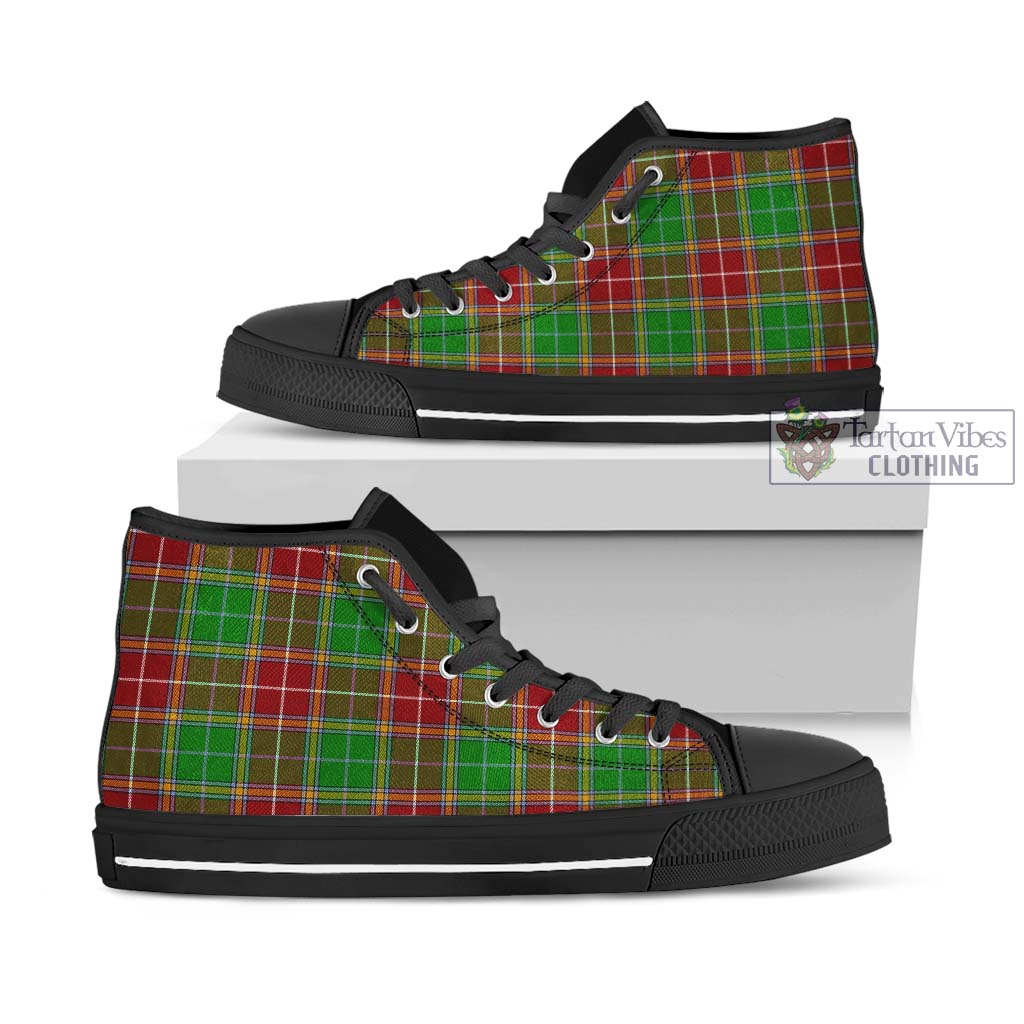 Tartan Vibes Clothing Baxter Modern Tartan High Top Shoes