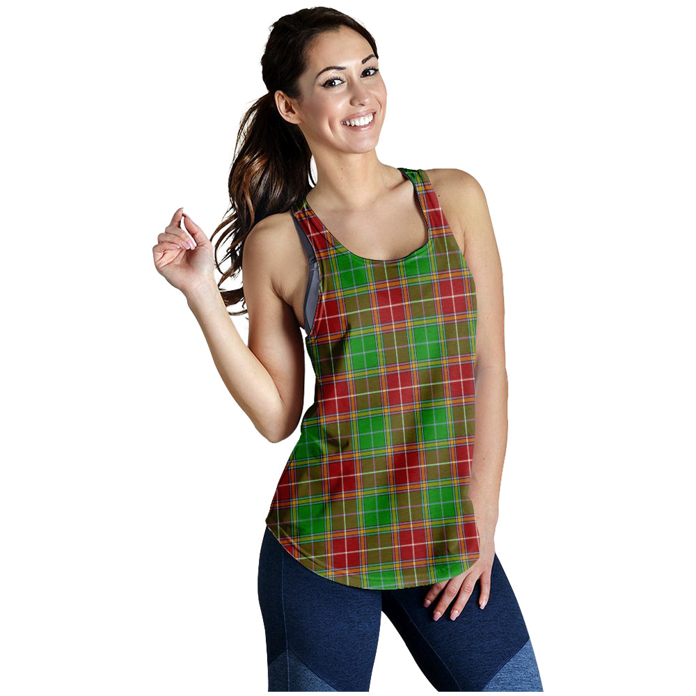 Baxter Modern Tartan Women Racerback Tanks - Tartanvibesclothing