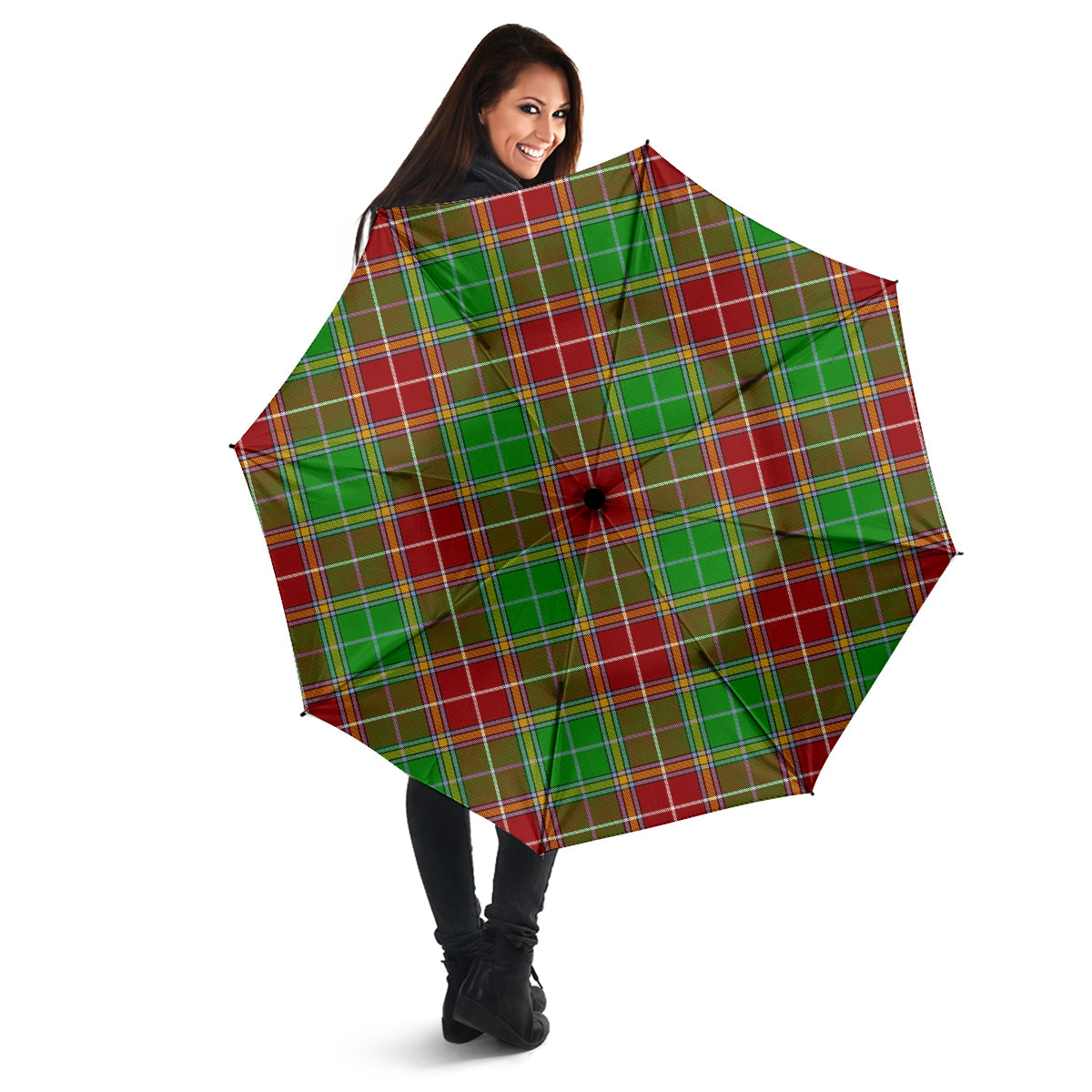 Baxter Modern Tartan Umbrella - Tartanvibesclothing