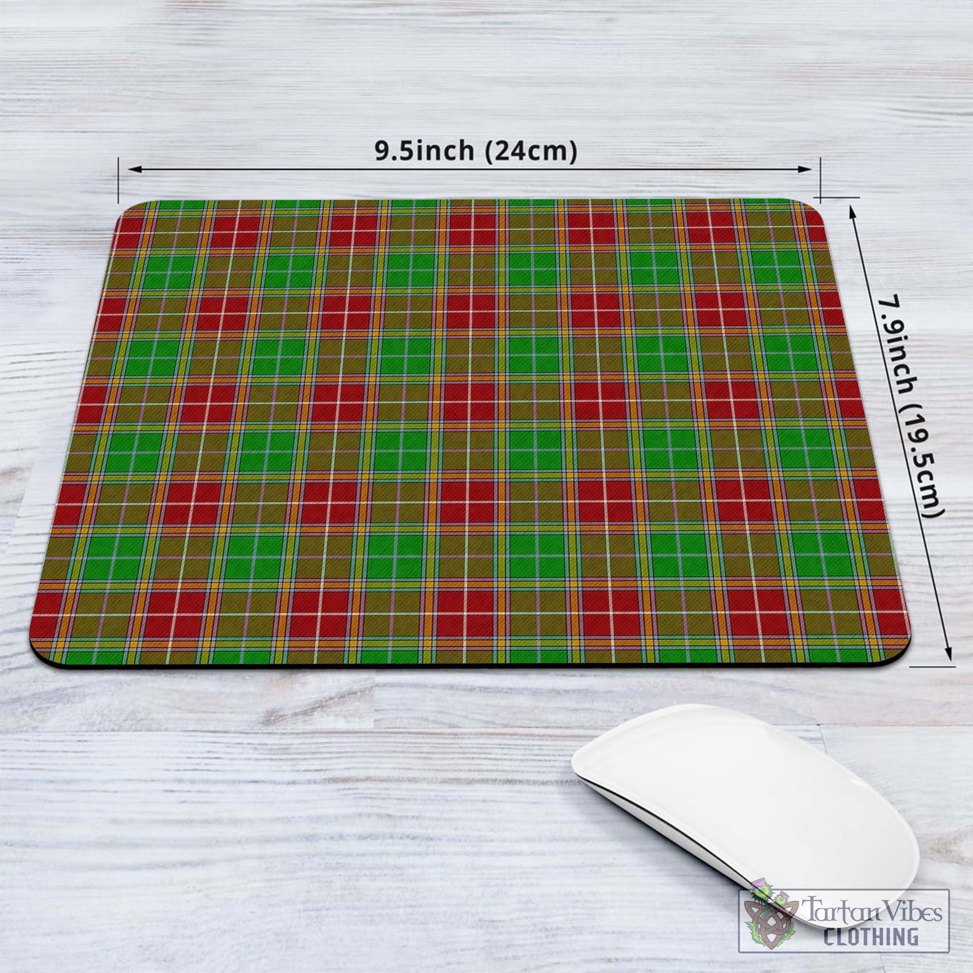 Tartan Vibes Clothing Baxter Modern Tartan Mouse Pad