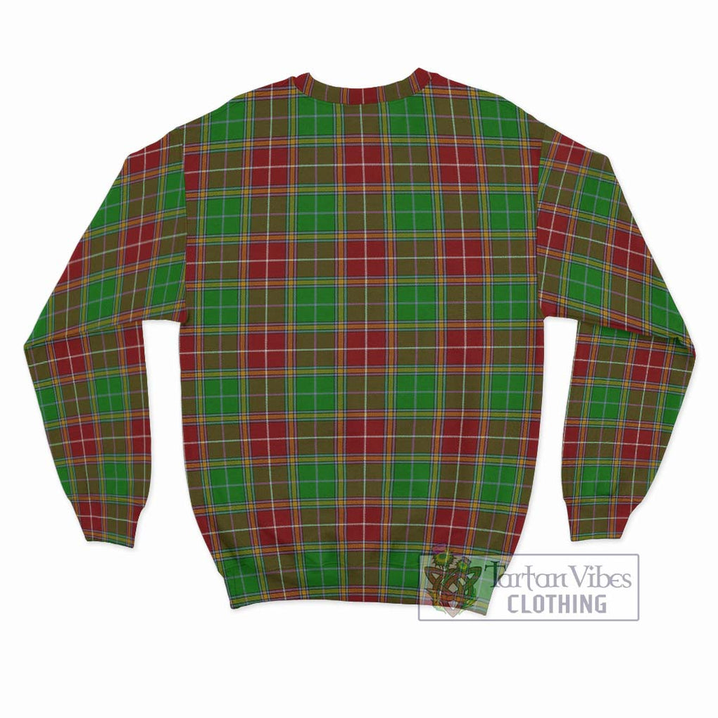 Baxter Modern Tartan Sweatshirt with Family Crest DNA In Me Style - Tartanvibesclothing Shop