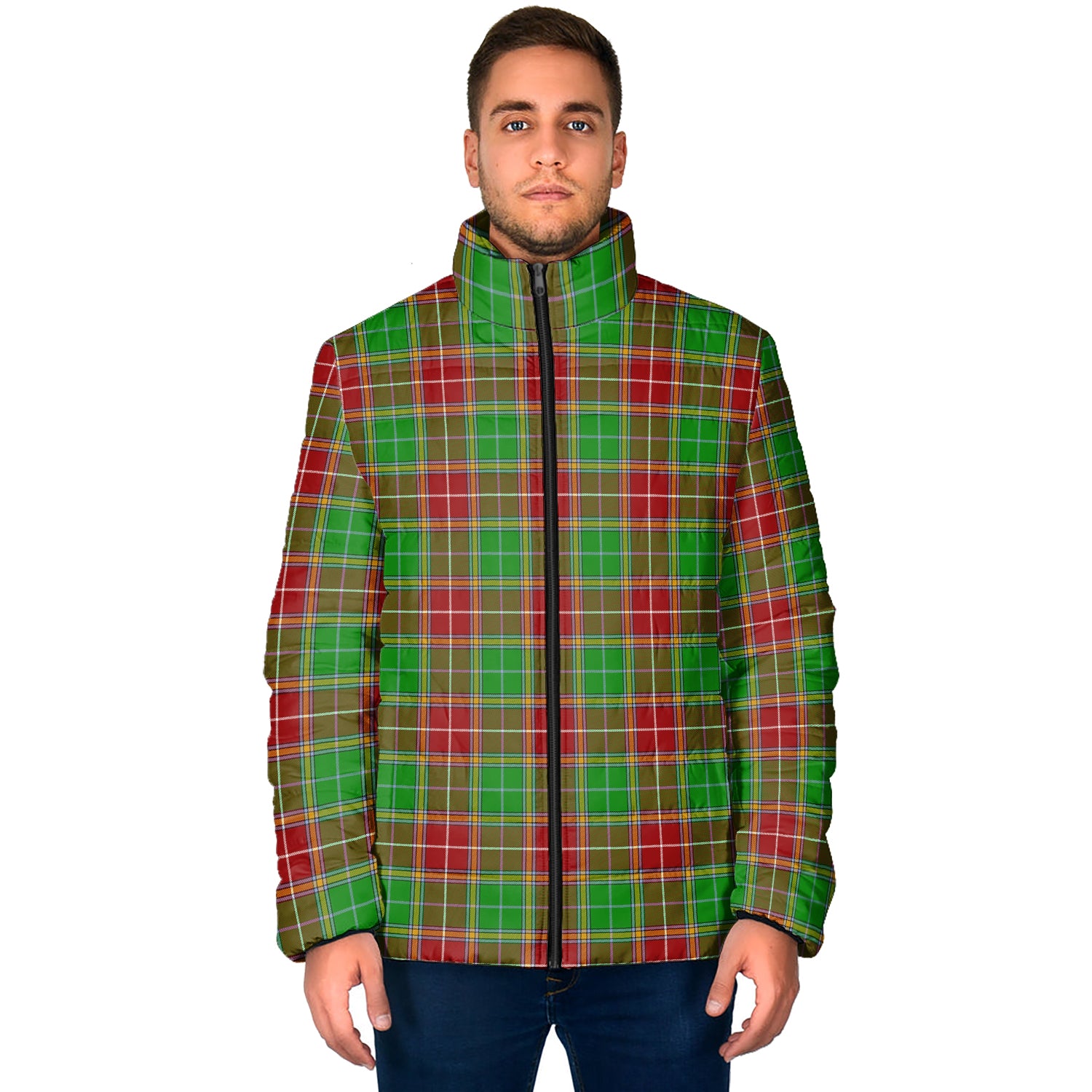 Baxter Modern Tartan Padded Jacket - Tartan Vibes Clothing