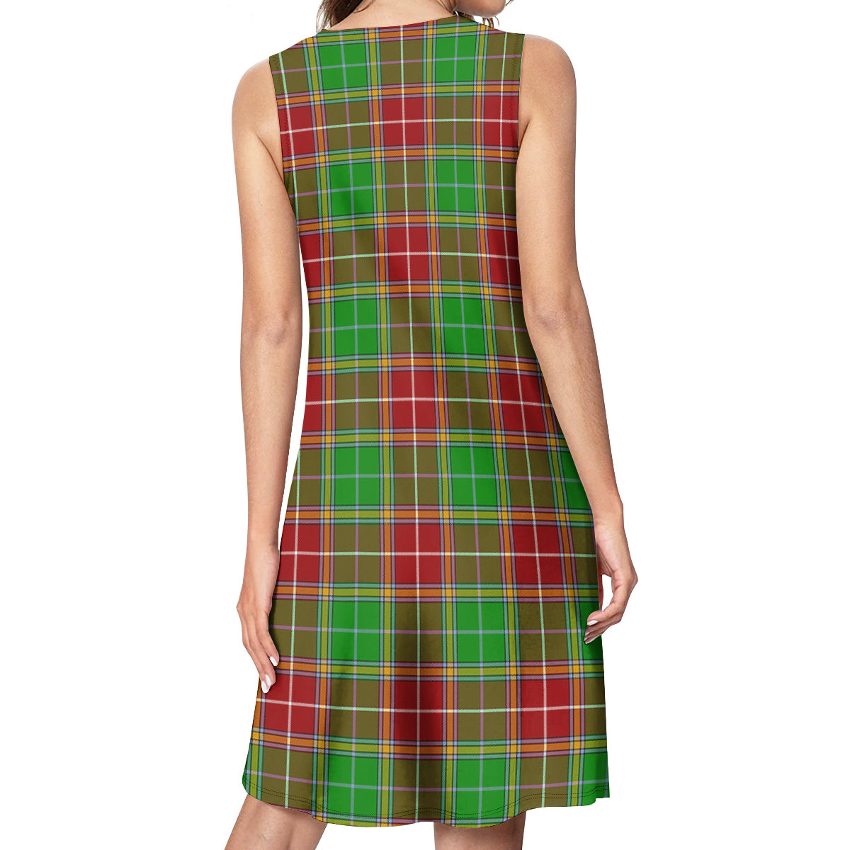 Baxter Modern Tartan Womens Casual Dresses - Tartanvibesclothing