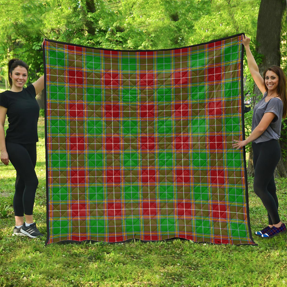 Baxter Modern Tartan Quilt - Tartanvibesclothing