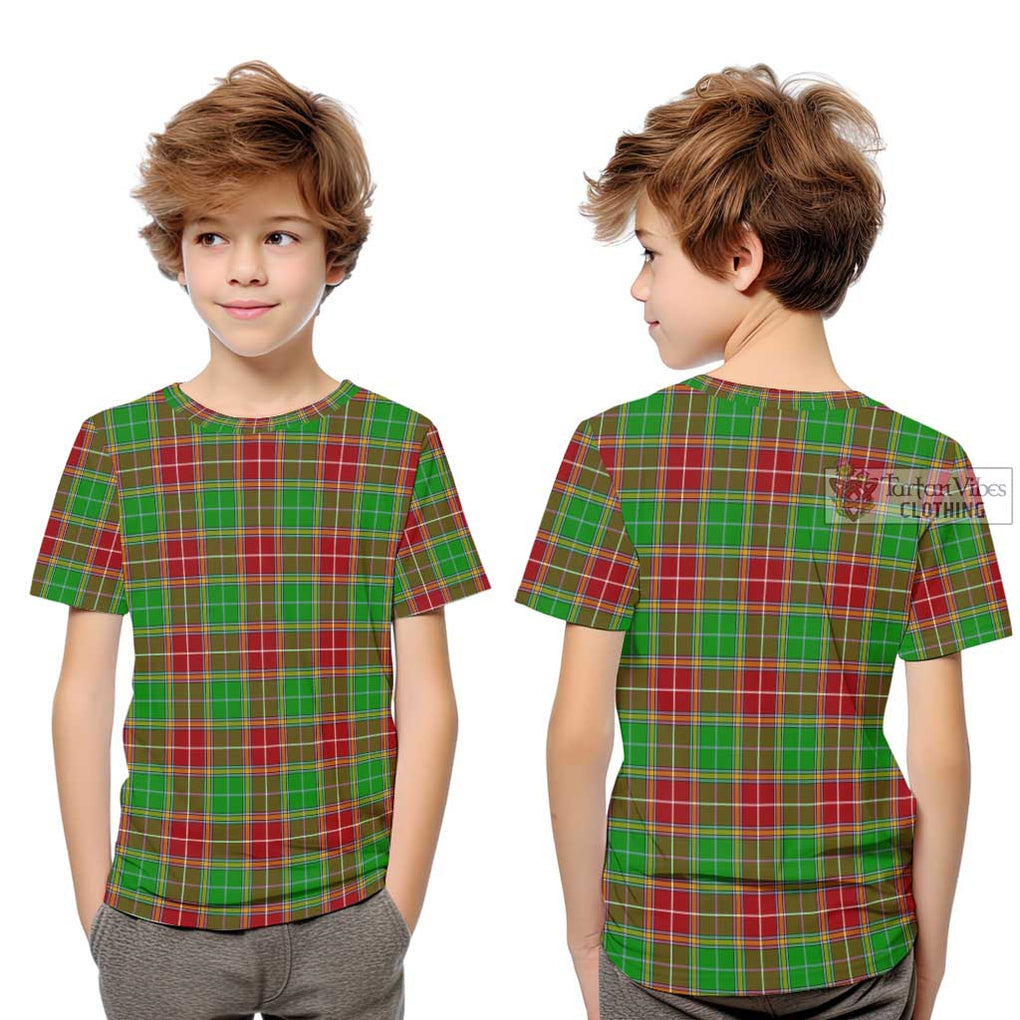 Baxter Modern Tartan Kid T-Shirt - Tartanvibesclothing Shop