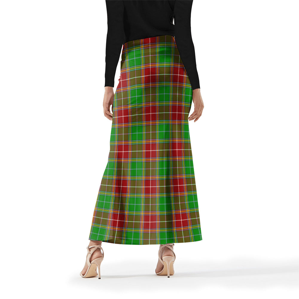 Baxter Modern Tartan Womens Full Length Skirt - Tartanvibesclothing