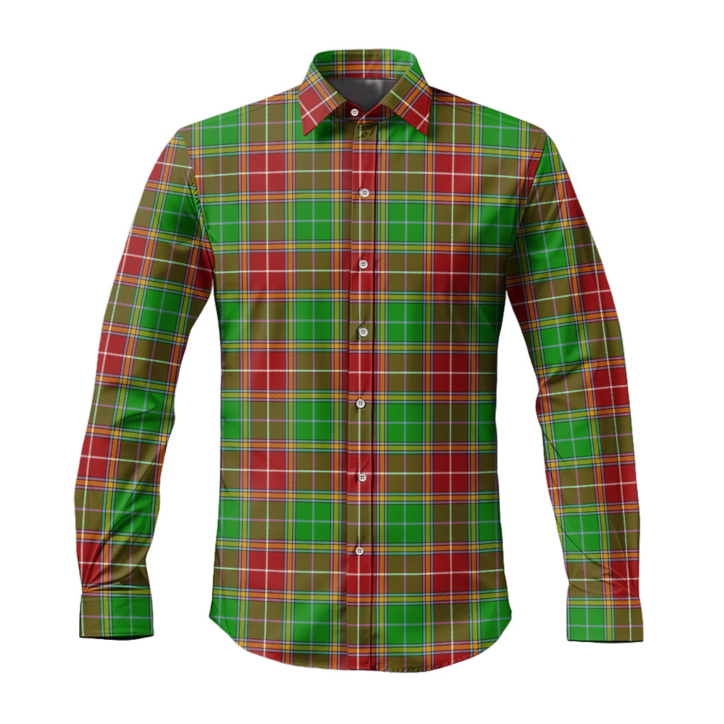 Baxter Modern Tartan Long Sleeve Button Up Shirt - Tartanvibesclothing