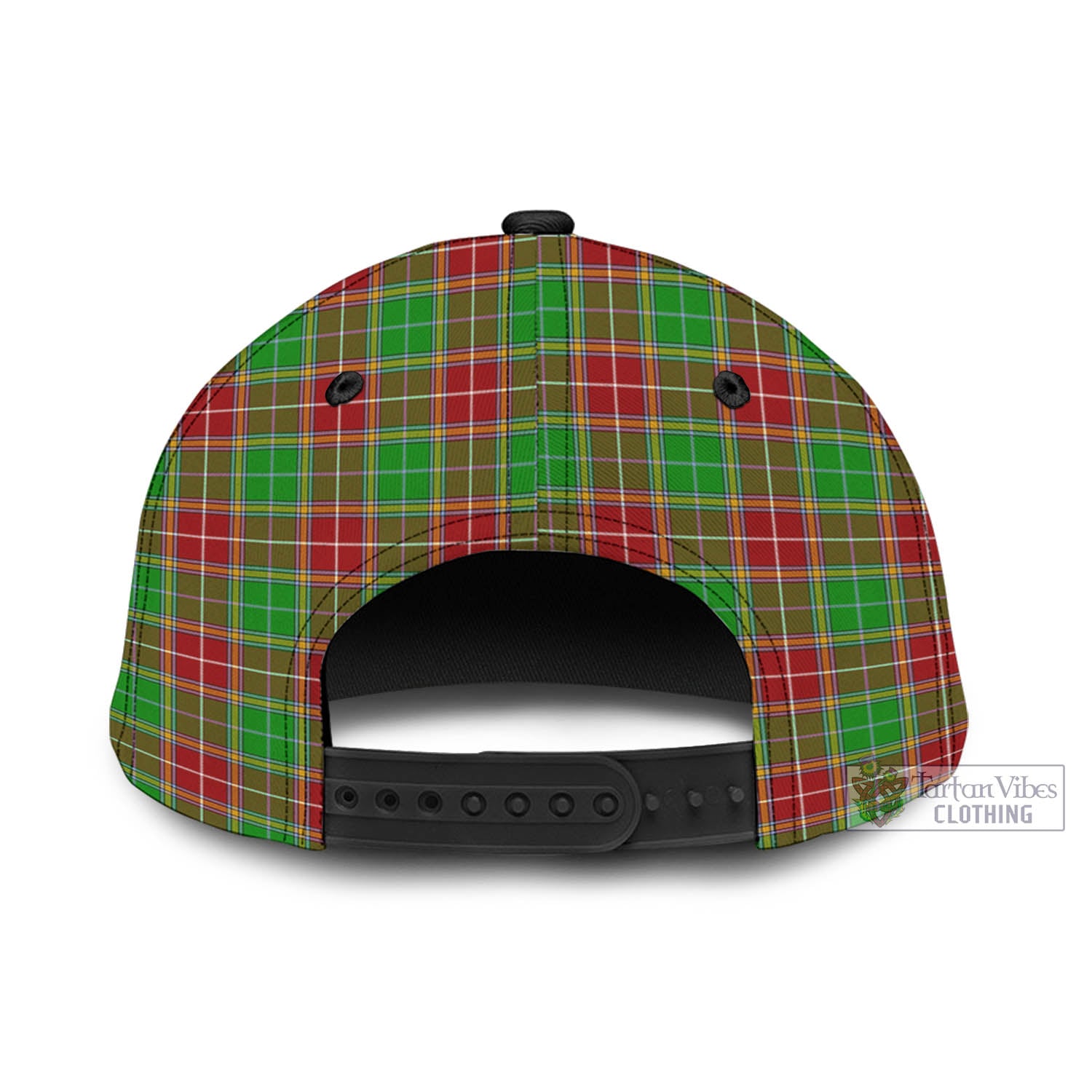 Tartan Vibes Clothing Baxter Modern Tartan Classic Cap with Family Crest In Me Style