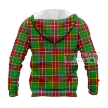 Baxter Modern Tartan Knitted Hoodie with Family Crest DNA In Me Style