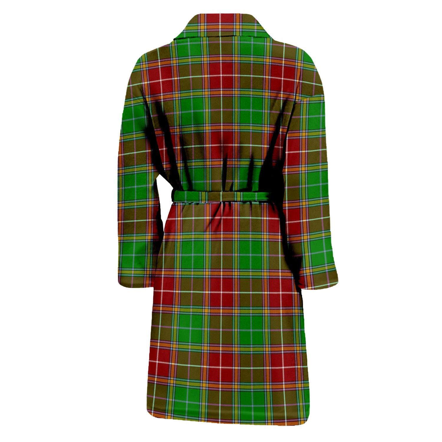 Baxter Modern Tartan Bathrobe with Family Crest - Tartan Vibes Clothing