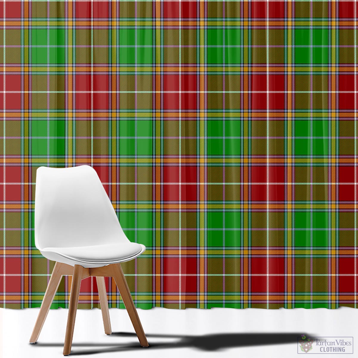 Baxter Modern Tartan Window Curtain