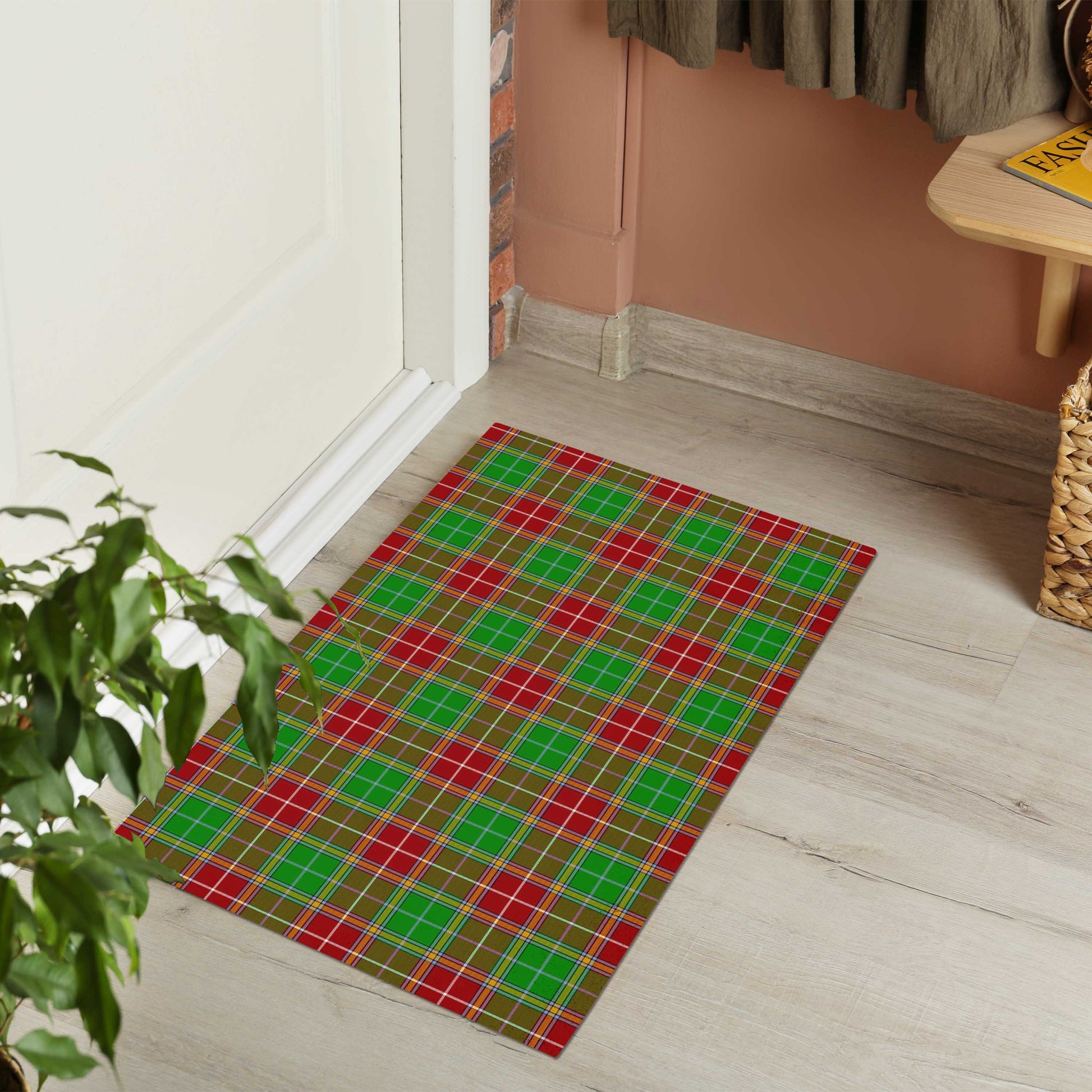 Baxter Modern Tartan Door Mat - Tartanvibesclothing