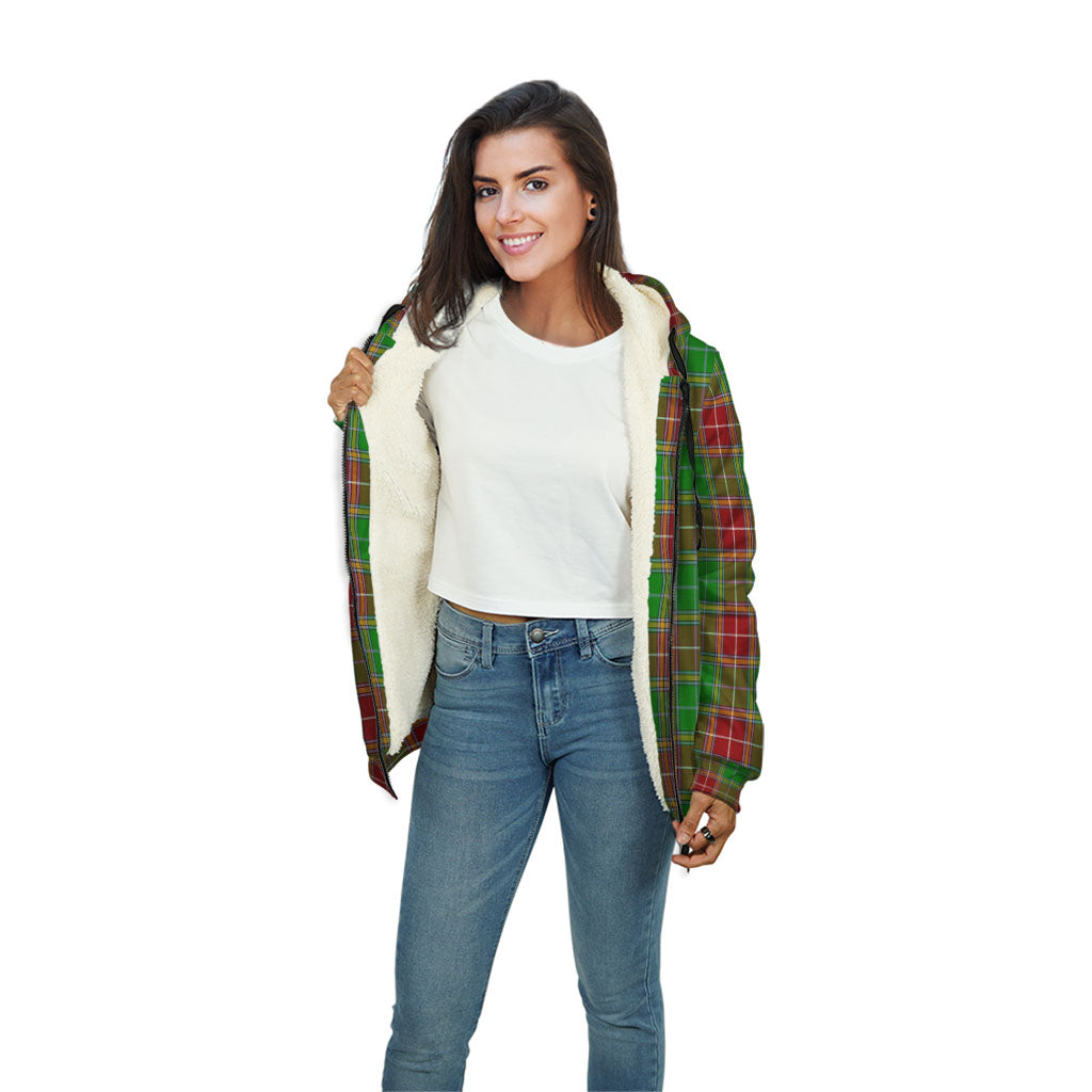 Baxter Modern Tartan Sherpa Hoodie - Tartanvibesclothing