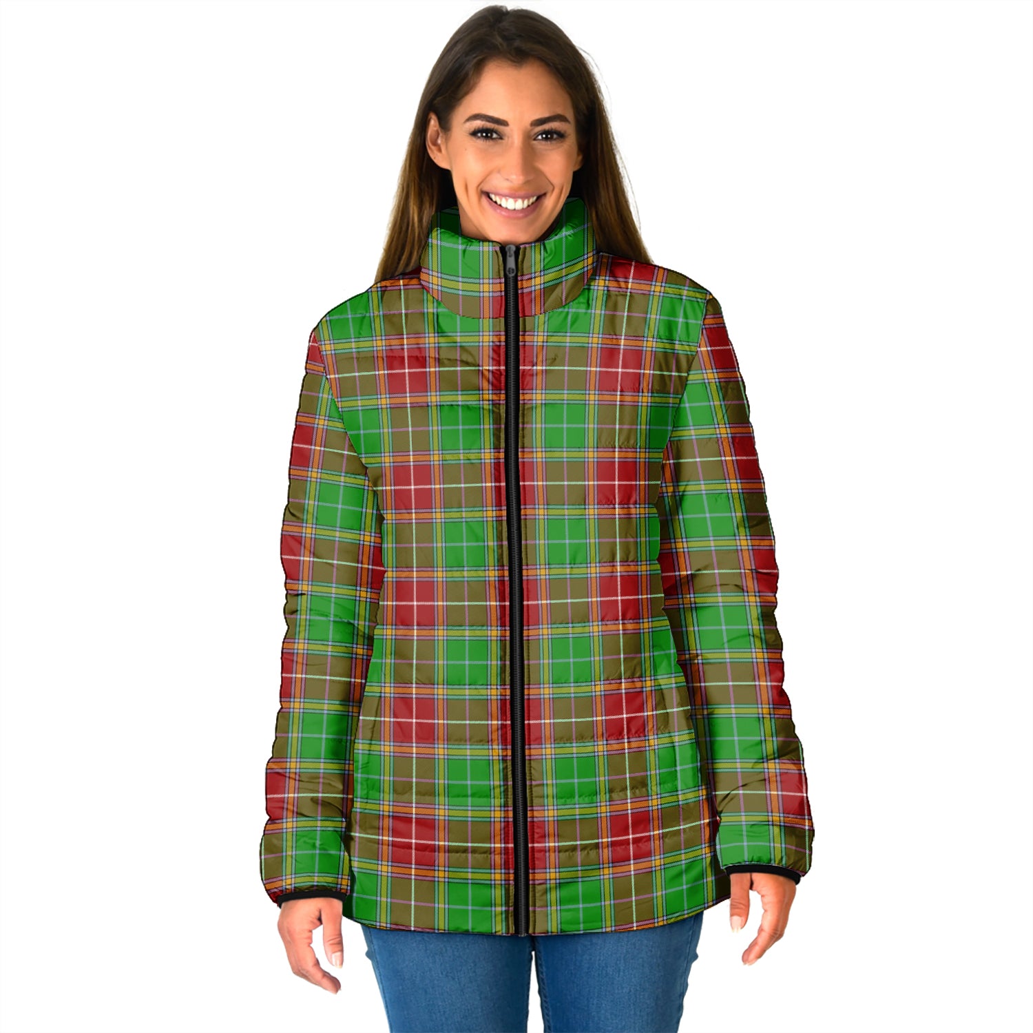 Baxter Modern Tartan Padded Jacket - Tartan Vibes Clothing