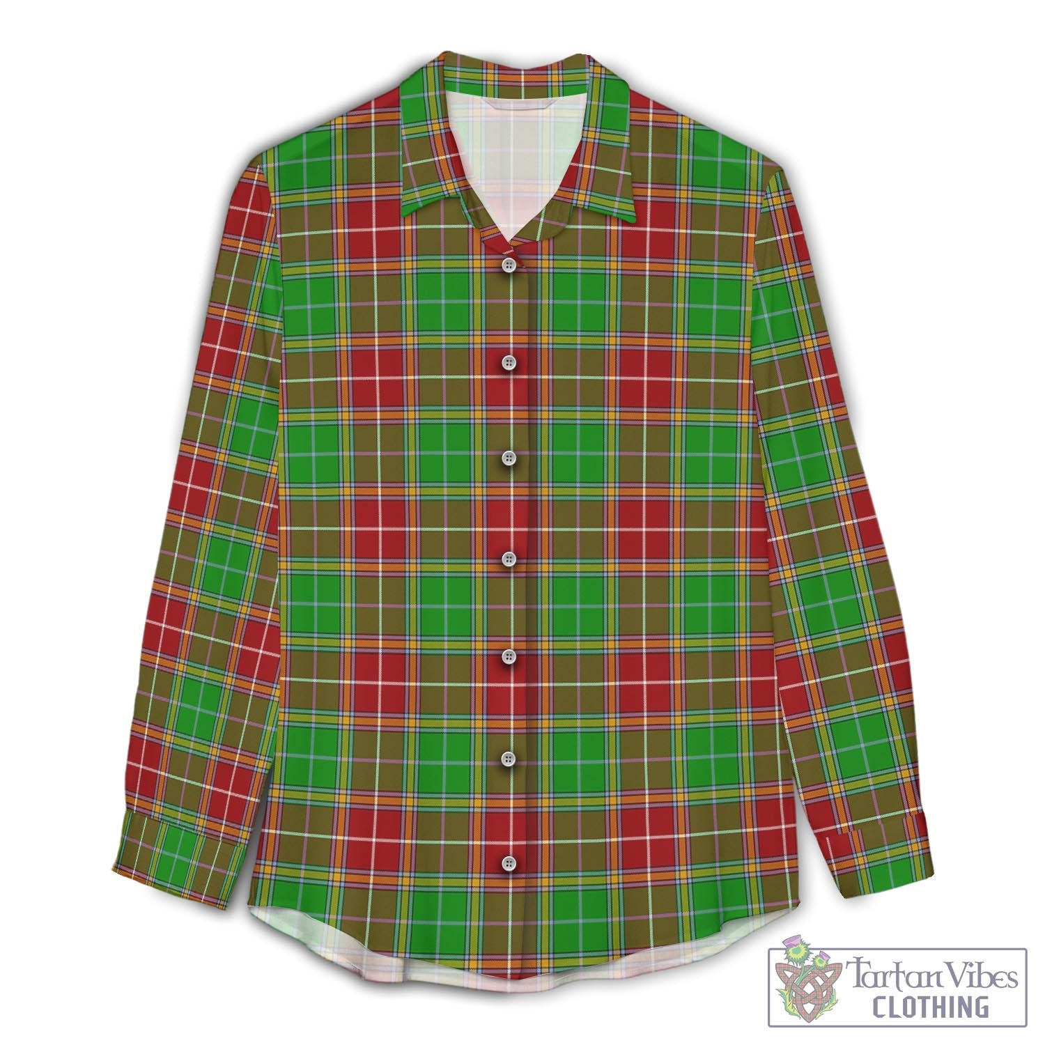 Baxter Modern Tartan Womens Casual Shirt