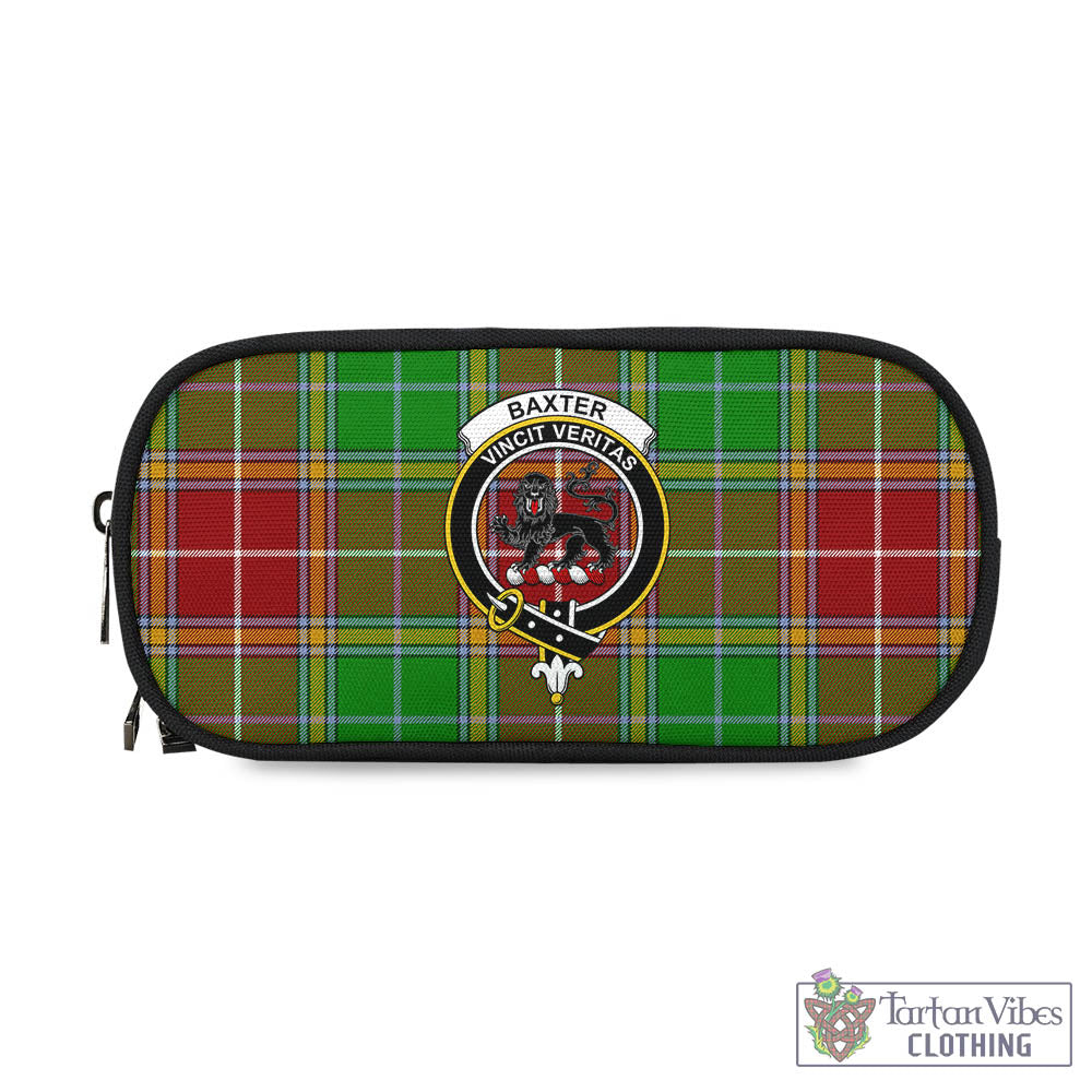 Tartan Vibes Clothing Baxter Modern Tartan Pen and Pencil Case with Family Crest