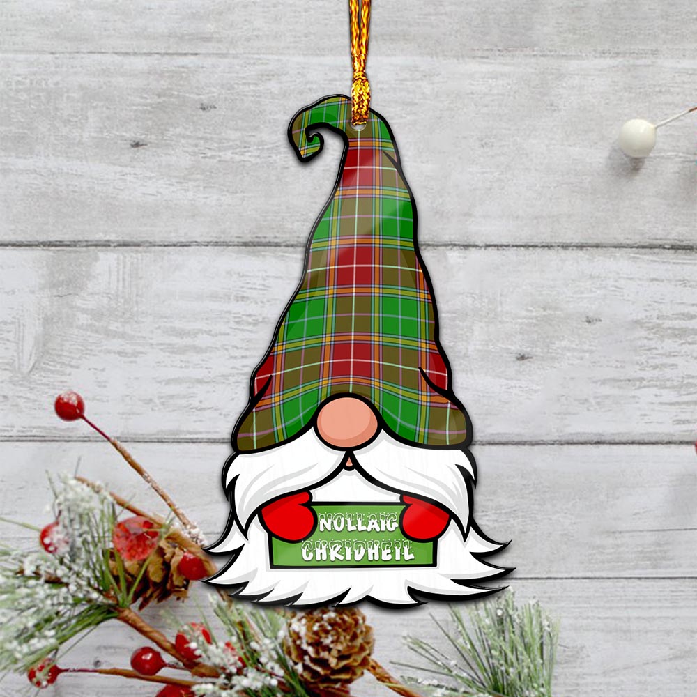 Baxter Modern Gnome Christmas Ornament with His Tartan Christmas Hat - Tartan Vibes Clothing