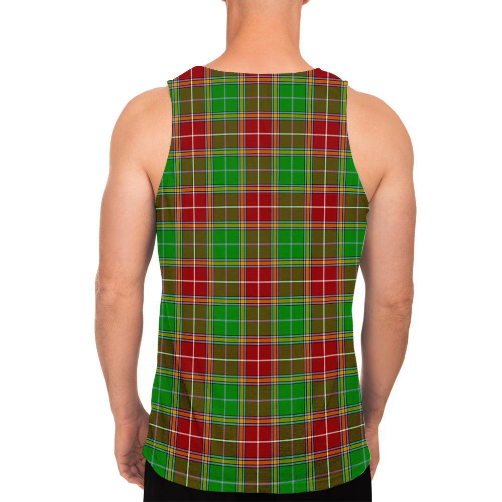 Baxter Modern Tartan Mens Tank Top - Tartanvibesclothing