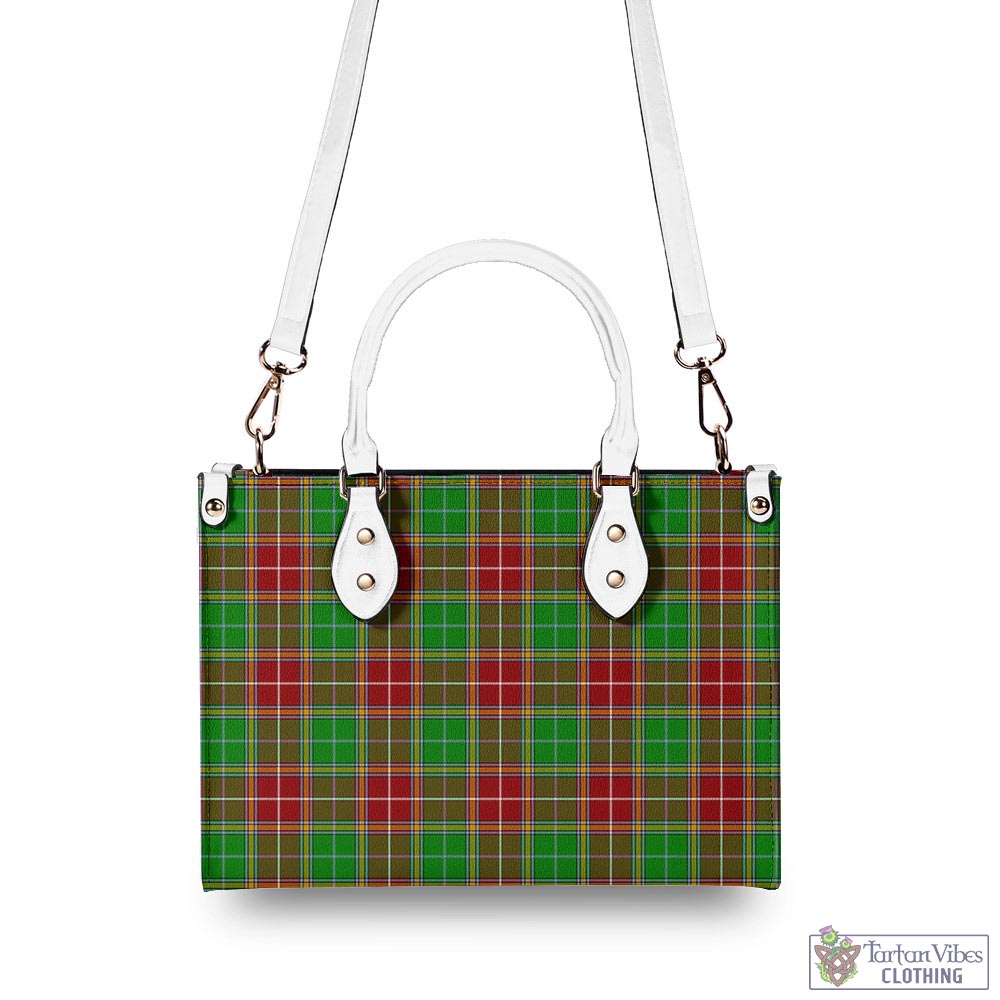 Tartan Vibes Clothing Baxter Modern Tartan Luxury Leather Handbags