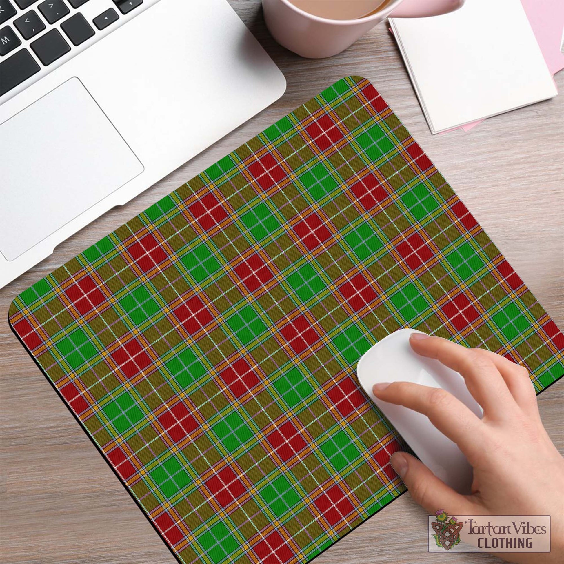 Tartan Vibes Clothing Baxter Modern Tartan Mouse Pad