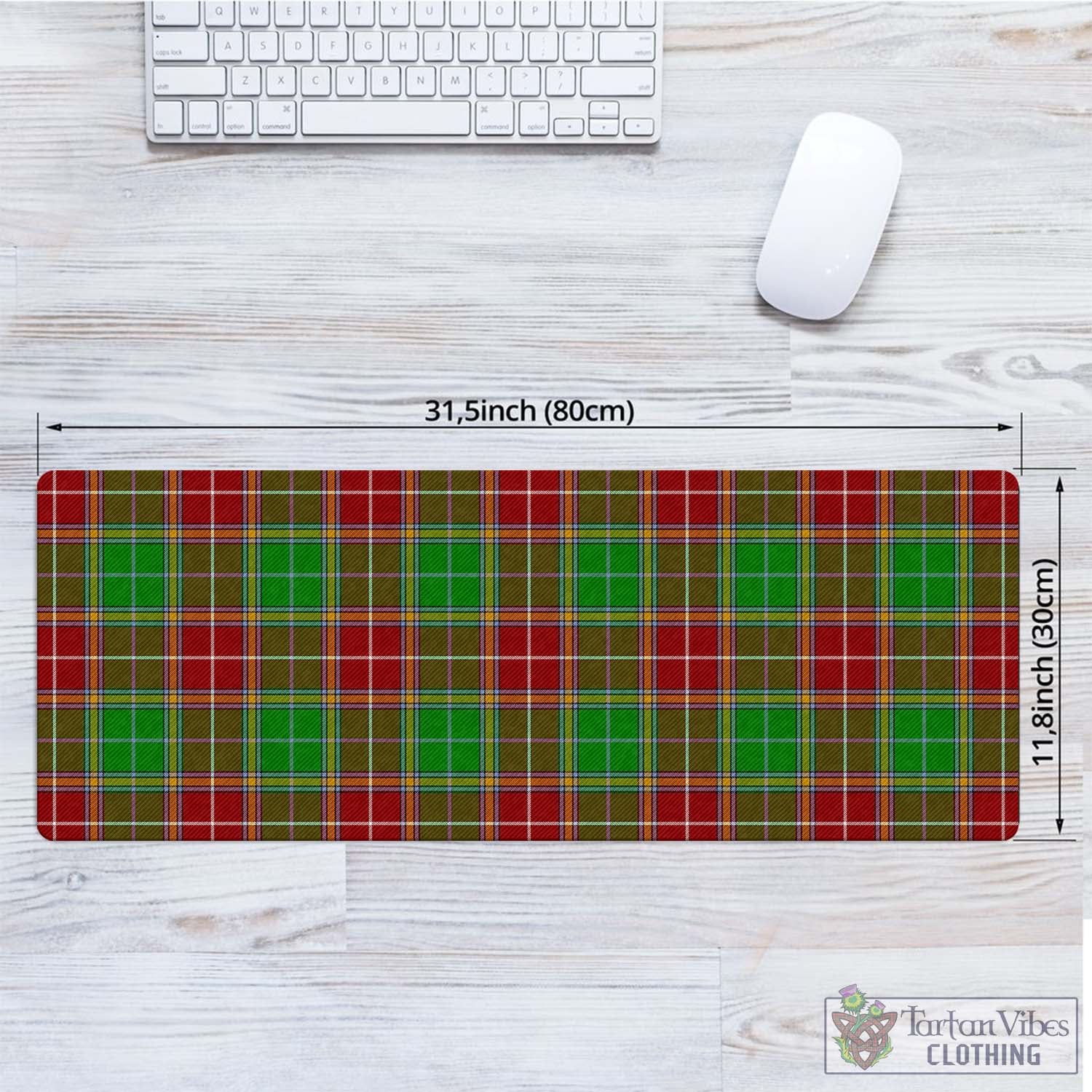 Tartan Vibes Clothing Baxter Modern Tartan Mouse Pad