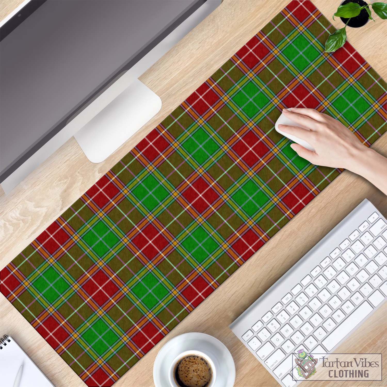 Tartan Vibes Clothing Baxter Modern Tartan Mouse Pad