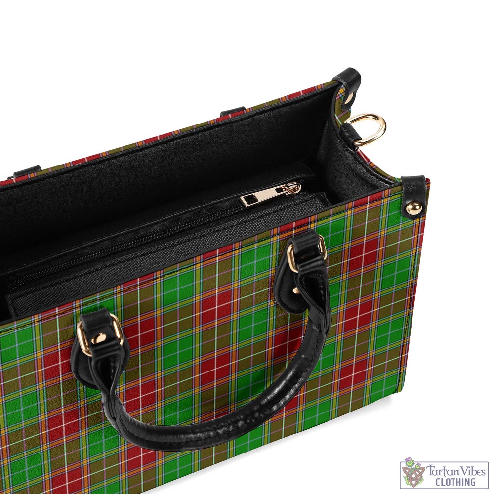 Tartan Vibes Clothing Baxter Modern Tartan Luxury Leather Handbags