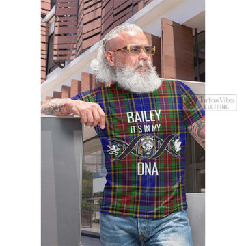 Beattie Tartan Cotton T-shirt with Family Crest DNA In Me Style Men's Shirt - Tartan Vibes Clothing