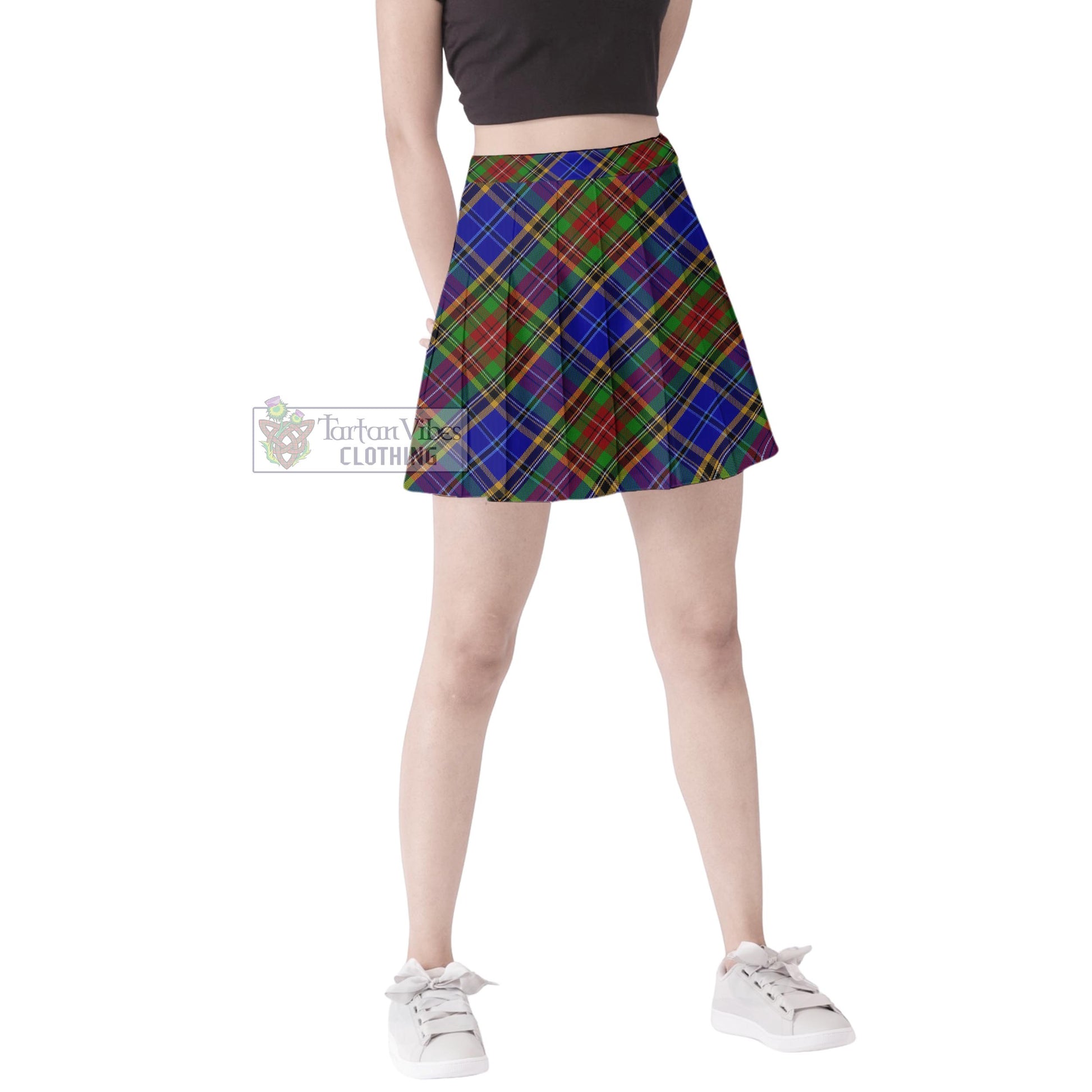 Tartan Vibes Clothing Beattie Tartan Women's Plated Mini Skirt