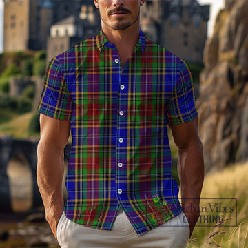 Beattie Tartan Cotton Hawaiian Shirt