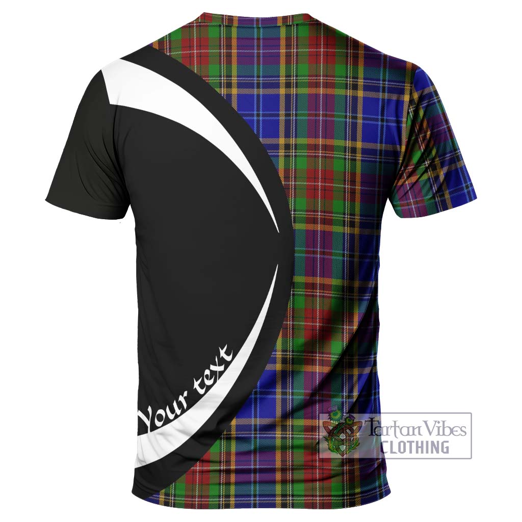 Beattie Tartan T-Shirt with Family Crest Circle Style - Tartan Vibes Clothing