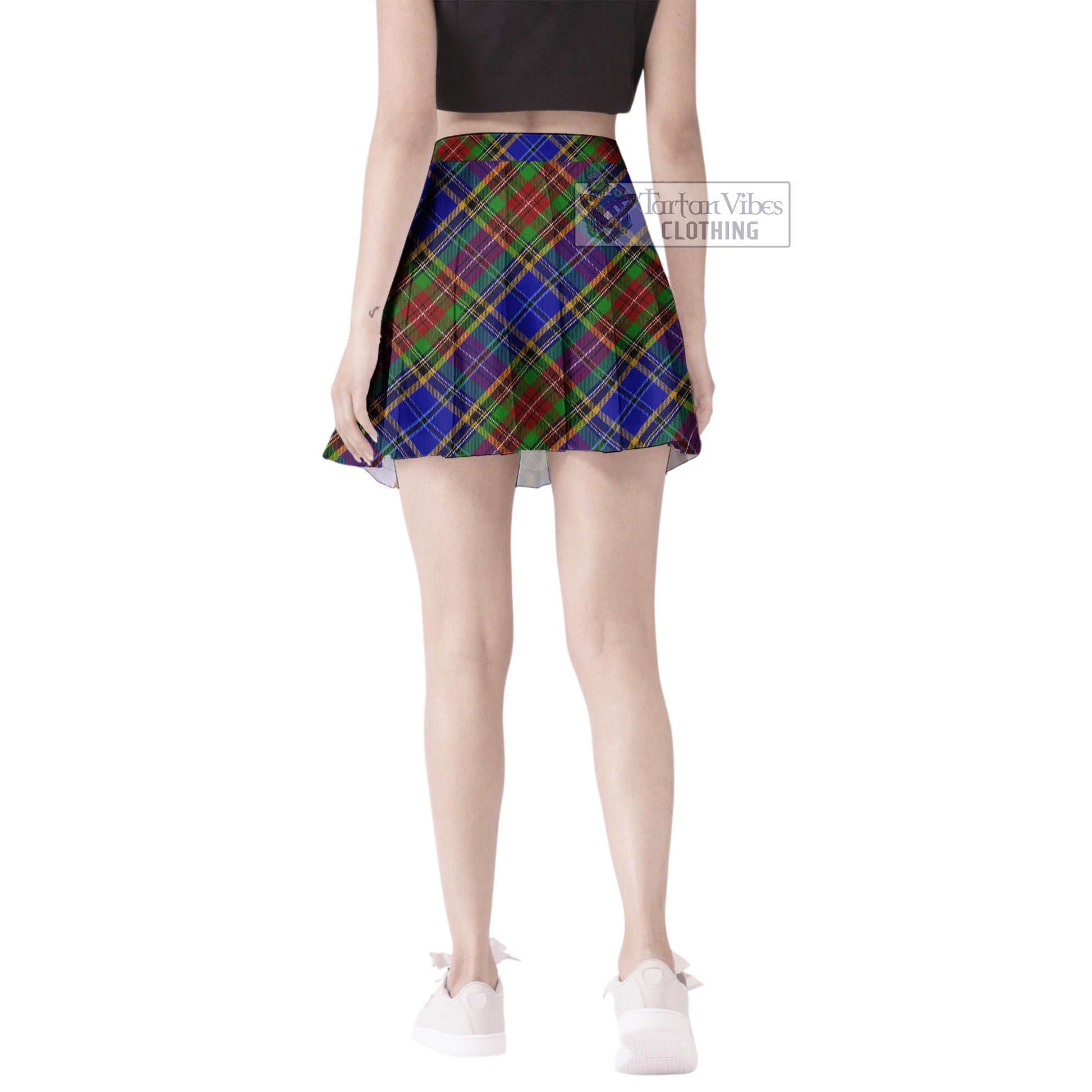 Tartan Vibes Clothing Beattie Tartan Women's Plated Mini Skirt