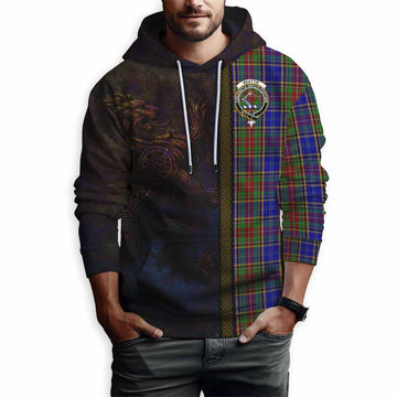 Beattie (Beatty) Tartan Family Crest Hoodie Alba Gu Brath Be Brave Lion Ancient Style Pullover Hoodie - Tartan Vibes Clothing